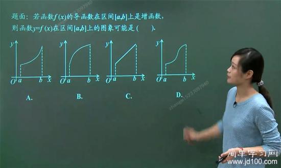 函数在区间上为增函数 切线斜率越_高二数学