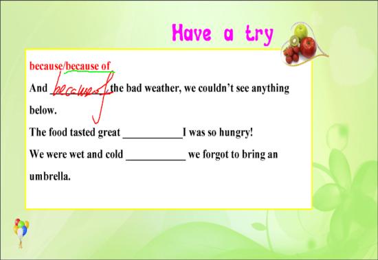 because of 是什么意思_初二英语