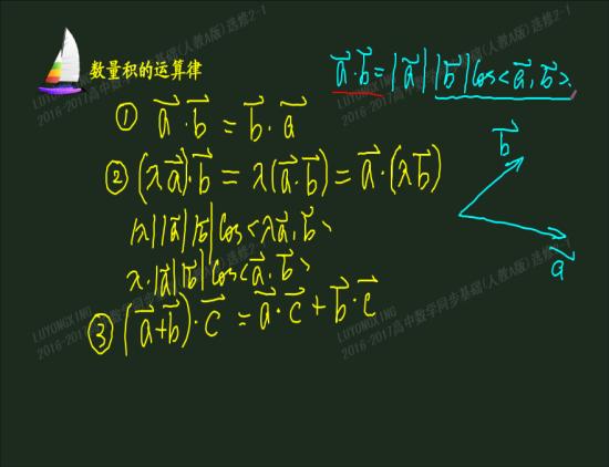 老师是怎么读的这个,a向量点乘b向量吗_高二数