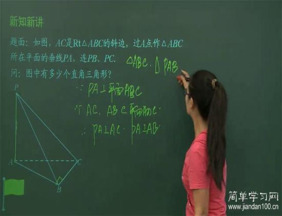 有详细的 线面平行 线面垂直的七个定理_高一