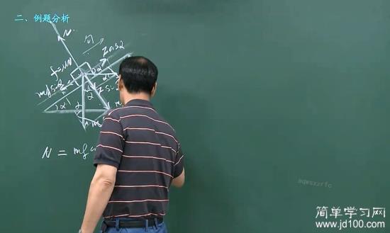 老师，”正交分解法建立坐标轴时，把尽量多_高一物理力学