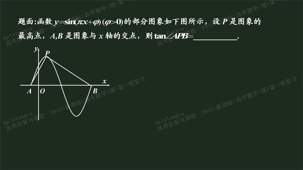 数学题55_高三数学三角函数