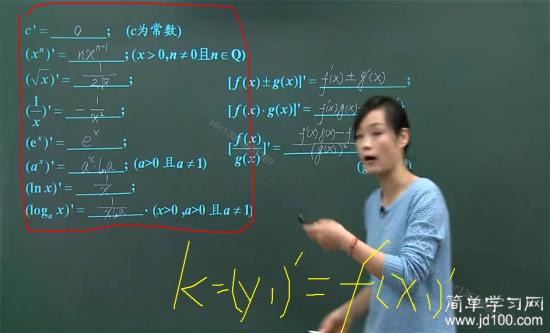 老师,已知斜率怎么求原函数呀?比如题目给_高