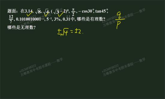 有理数和无理数的定义是什么_初三数学