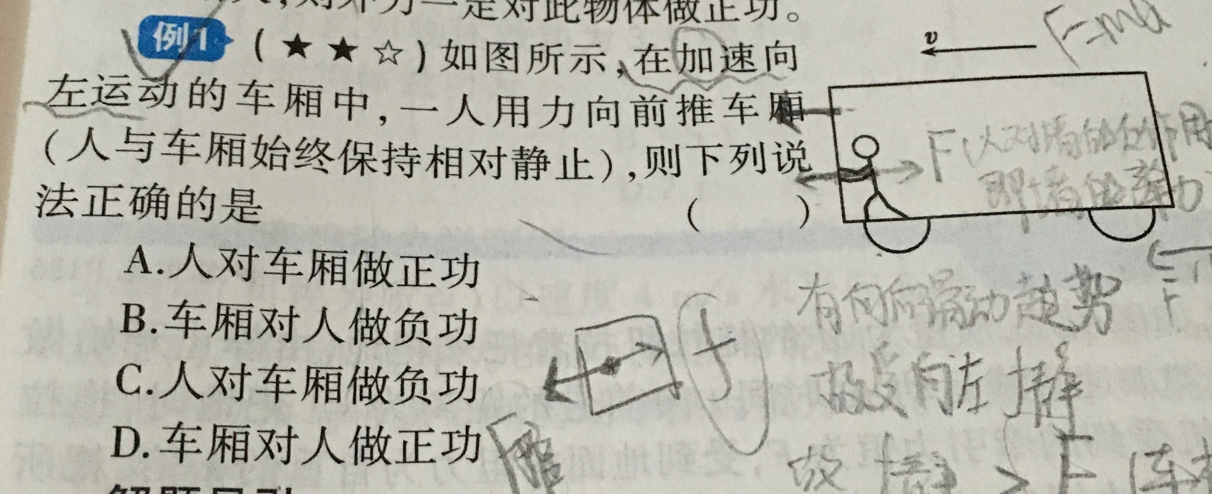 对正负功的判断_高一物理力学