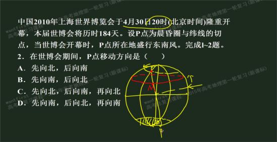线圈高中表示某高三,如图,m点不也是晨昏_背景纬线和红色地理墙图片