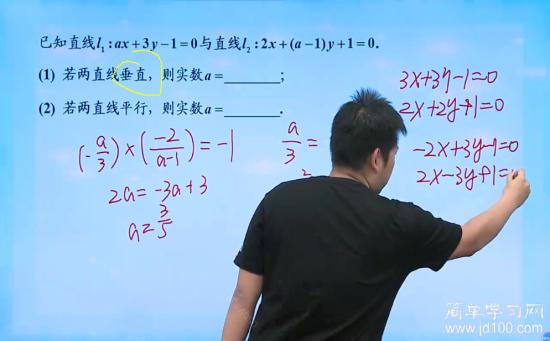 两直线垂直,没有斜率_高二数学