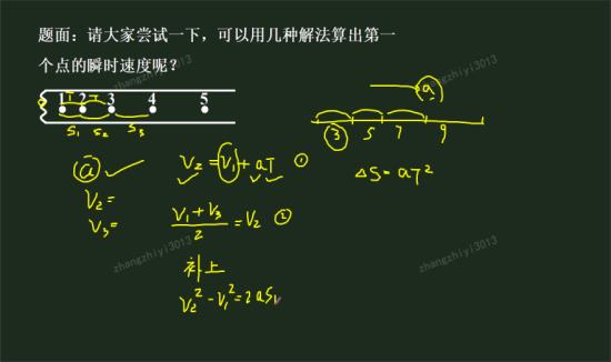 求第一点的瞬时速度徐老师仅仅讲了四种方法