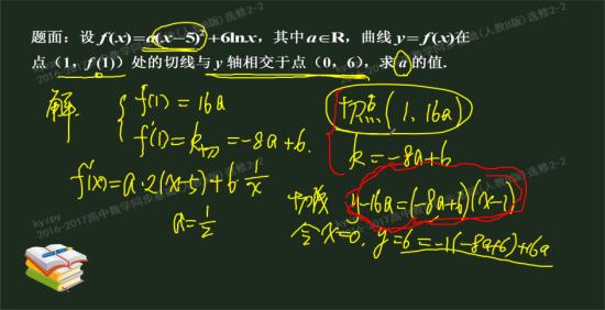 请问根据切点和斜率求直线方程的公式式什么_