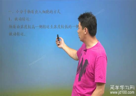 被动转运和被动运输有区别吗,我们老师提的