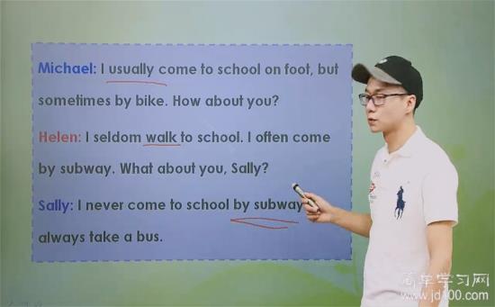 seldom什么意思_初一英语