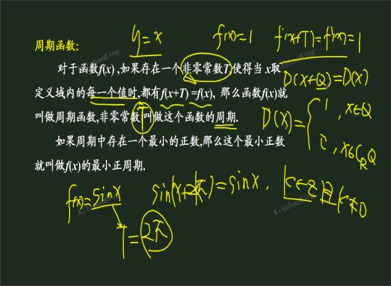 狄利克雷函数图像是啥样的??_高一数学