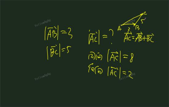 如果是两个向量相减范围应该是啥
