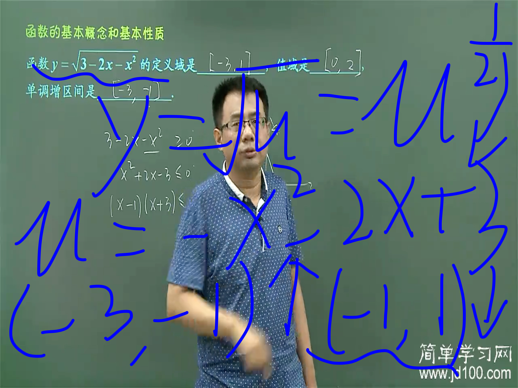 复合函数的单调性不是同增异减吗?外层y=