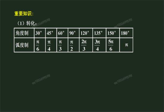 用角度制和弧度制写出第一二三四象限角的集