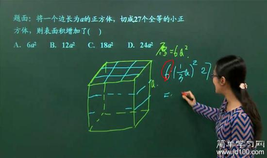 正方体原来不就有几个面吗,怎么还按6个面