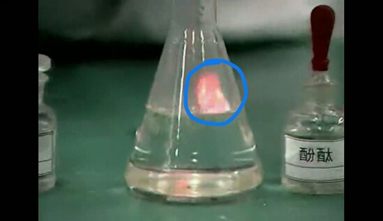 钾与水反应使钾燃烧,那是不是钾与水反应